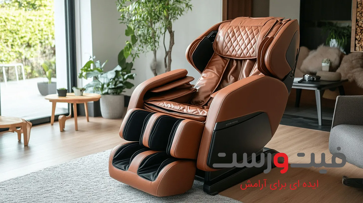 صندلی ماساژ ستون فقرات - درمان طبیعی کمردرد و گردن درد 3 صندلی ماساژ فقرات فیت و رست