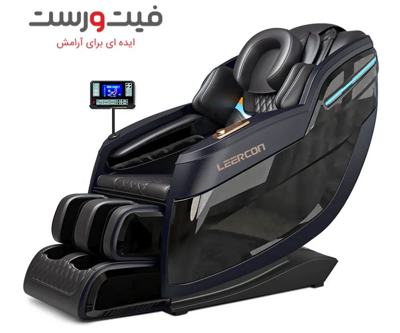 تفاوت صندلی ماساژ S شکل و L شکل و فیکس| راهنمای انتخاب 6 صندلی ماساژور لیرکن Leercon LEK-988A2