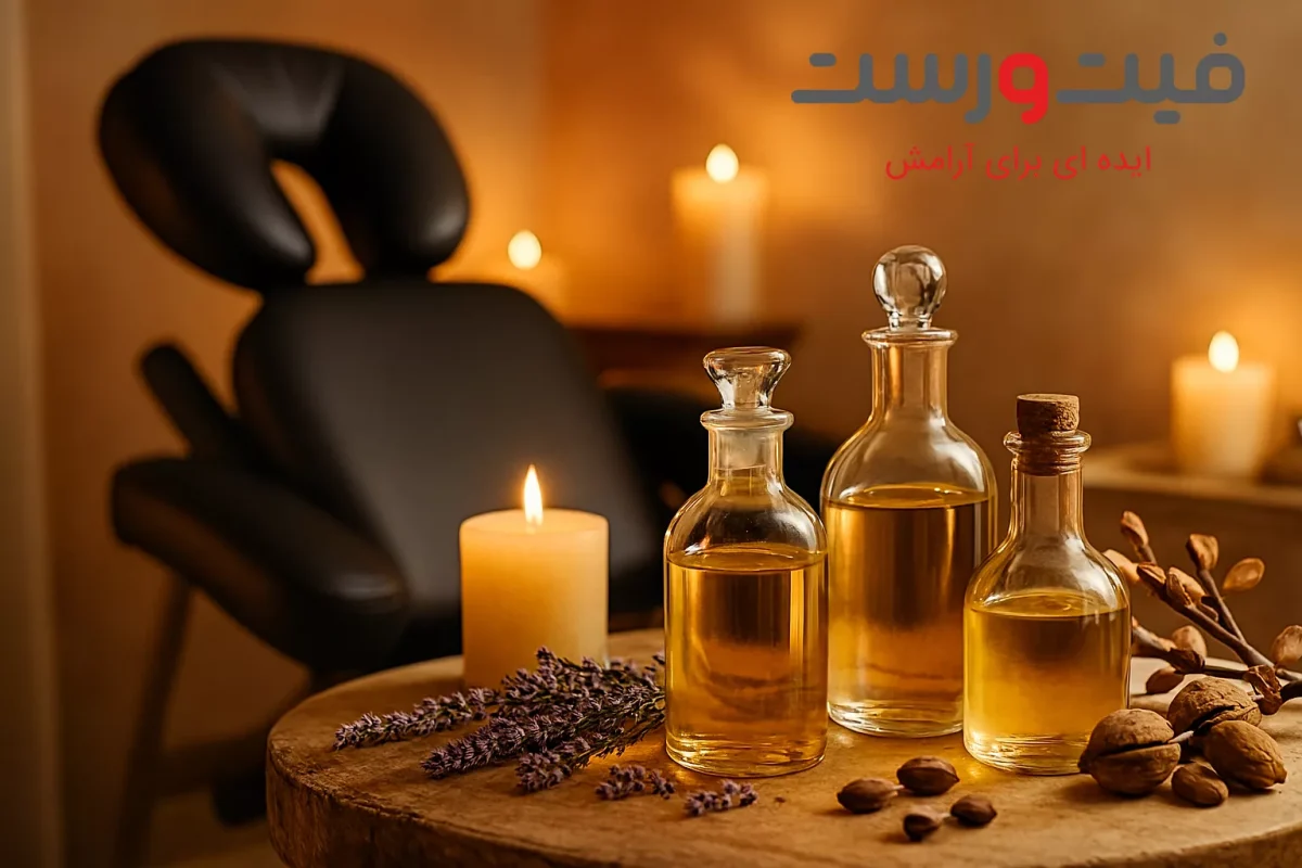 بهترین روغن ماساژ برای رفع خستگی| نحوه استفاده با صندلی ماساژور