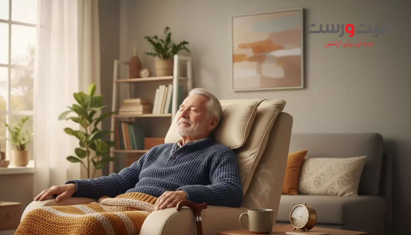 توانبخشی بیماری پارکینسون با ماساژ| نقش صندلی ماساژور در بهبود علائم 2 توانبخشی بیماری پارکینسون با ماساژ: کاهش سفتی عضلات