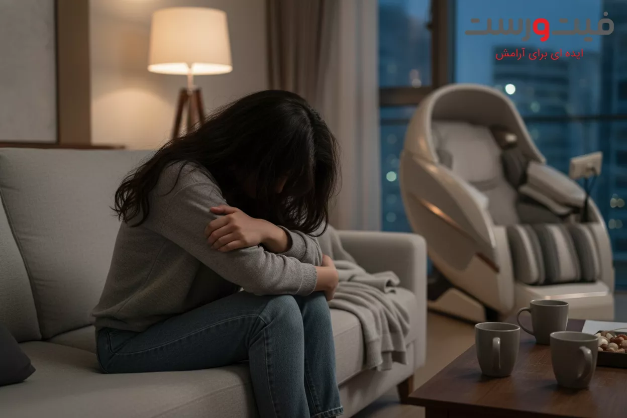 درمان پانیک اتک با صندلی ماساژور| راهکاری موثر برای کاهش اضطراب درمان پانیک اتک با صندلی ماساژور