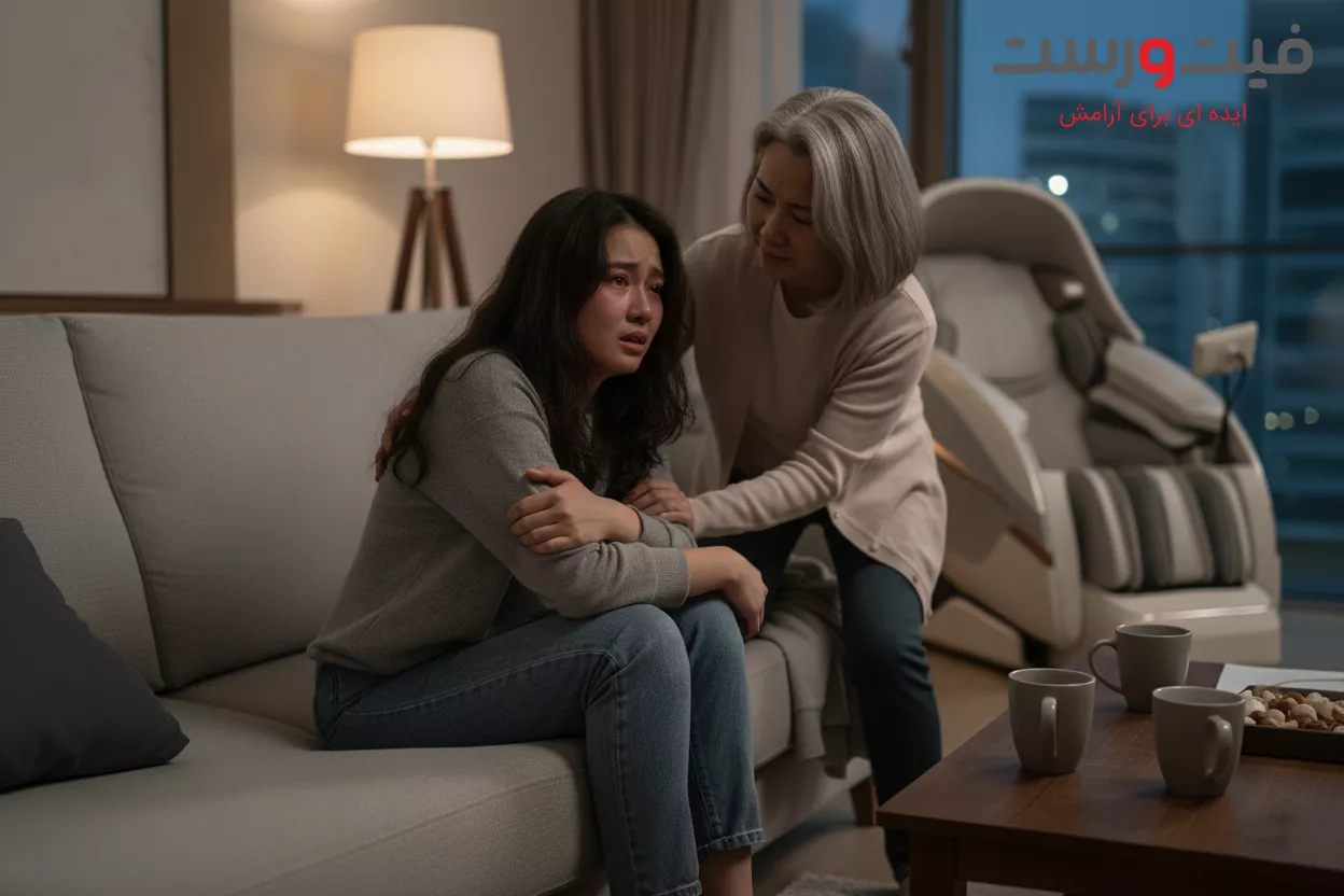 درمان پانیک اتک با صندلی ماساژور| راهکاری موثر برای کاهش اضطراب 1 درمان حمله پانیک با صندلی ماساژور