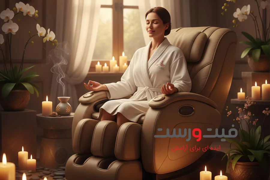 تاثیر صندلی ماساژور بر سلامت روان|از کاهش استرس تا بهبود خواب 7 معرفی بهترین صندلی های ماساژور برای بهبود سلامت روان